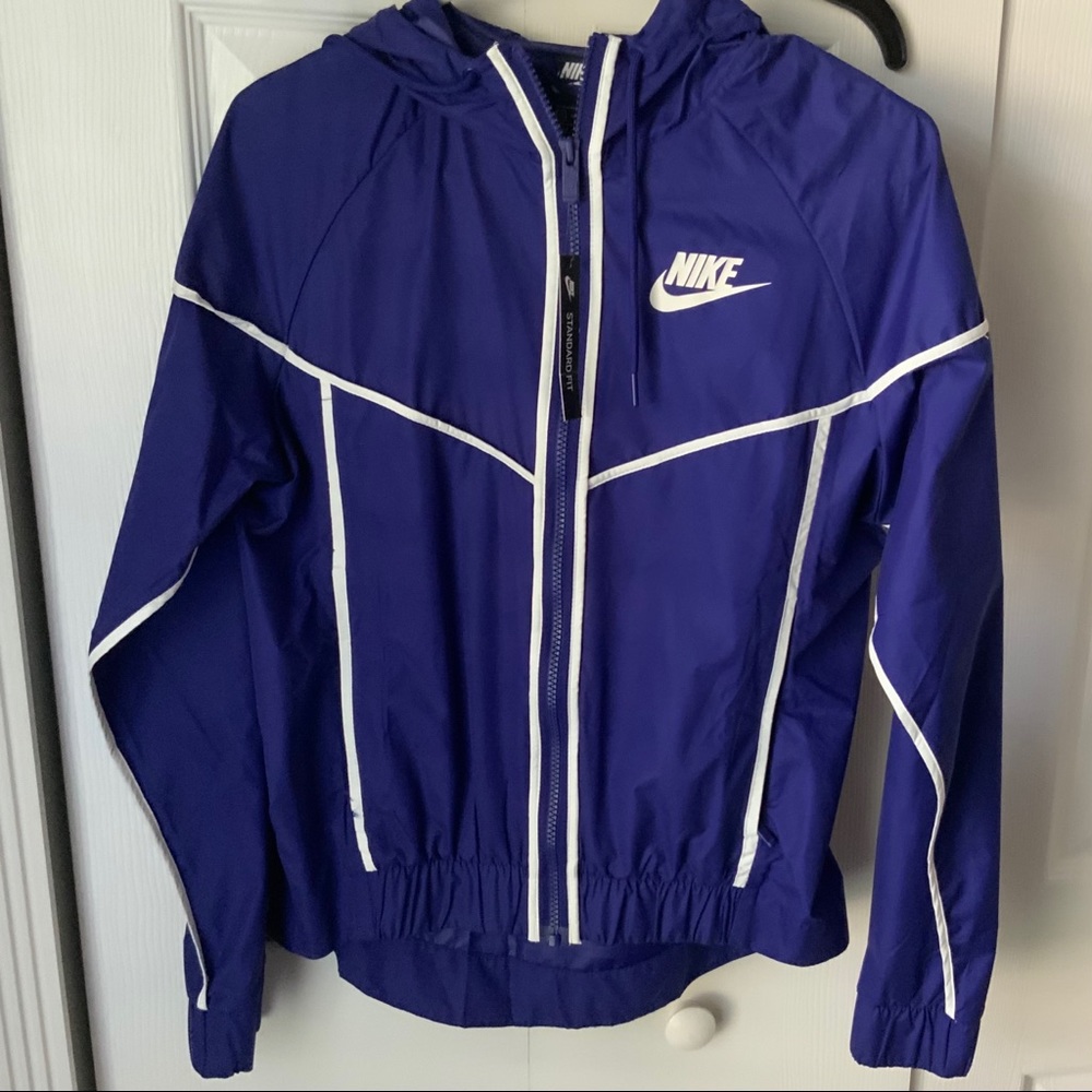 Nike Womens Sportswear Windrunner Jacket Blue
